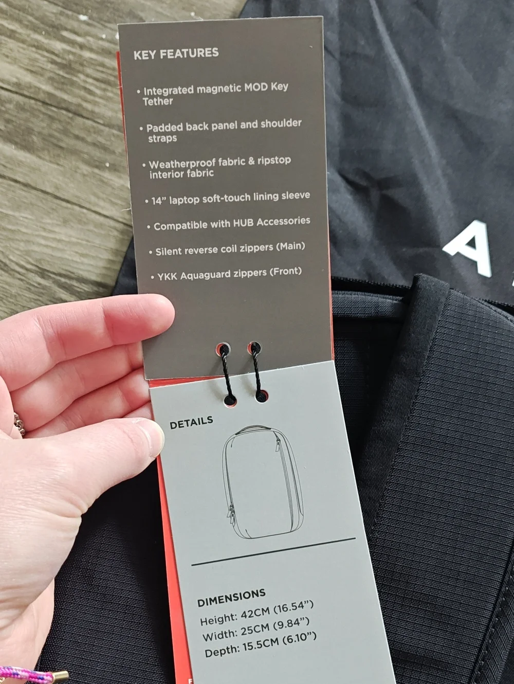 Alpaka Trailblazer Mystery Pack. Metro Backpack, Zip Travel Wallet, Carabiner